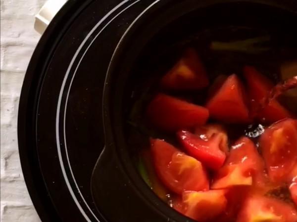 番茄蝦仁的做法-家常味煮菜譜