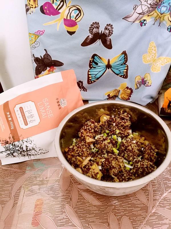 三色藜麥～藜麥蒸排骨的做法-家常味蒸菜譜