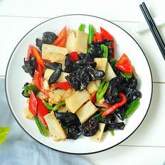 木耳山藥的做法-家常味炒菜譜