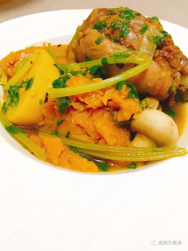 什錦蔬菜燉羊腱的做法-甜味燉菜譜