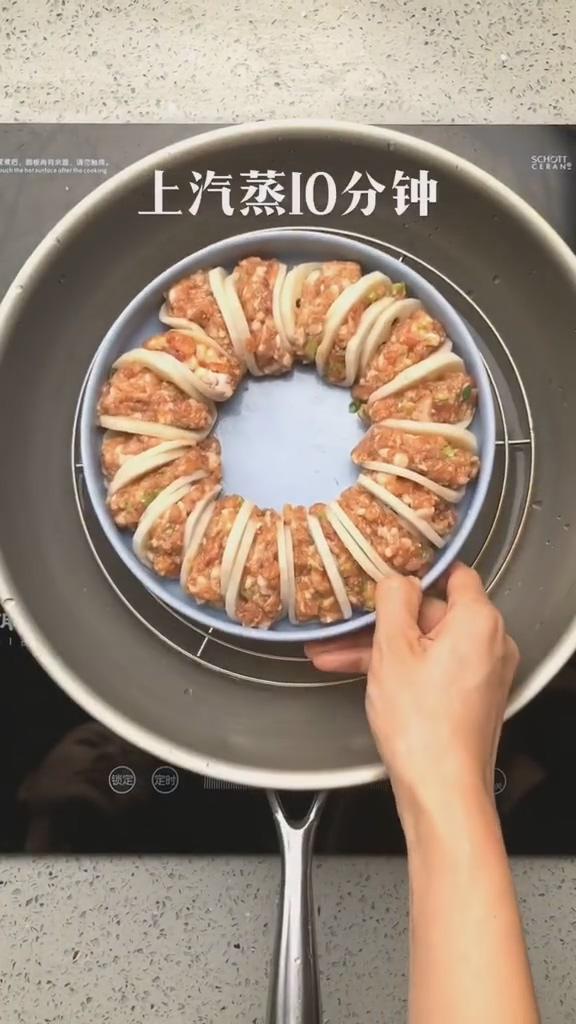 藕夾蒸肉的做法-咸鮮味蒸菜譜