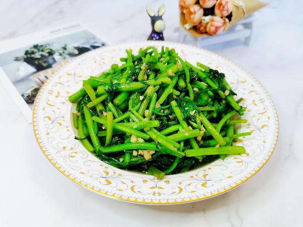 蒜蓉茼蒿的做法-咸鮮味炒菜譜