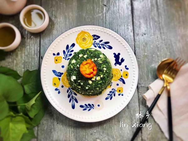 香干拌苕葉的做法-家常味拌菜譜