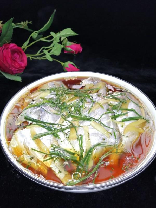 清蒸金昌魚的做法-咸鮮味蒸菜譜