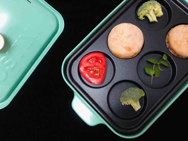 蝦仁雞蛋堡的做法-咸鮮味煎菜譜