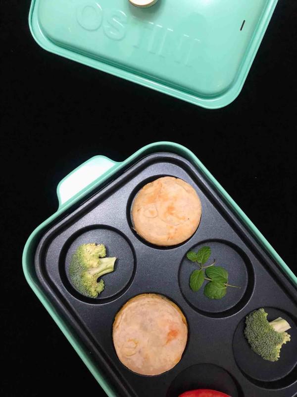 蝦仁雞蛋堡的做法-咸鮮味煎菜譜