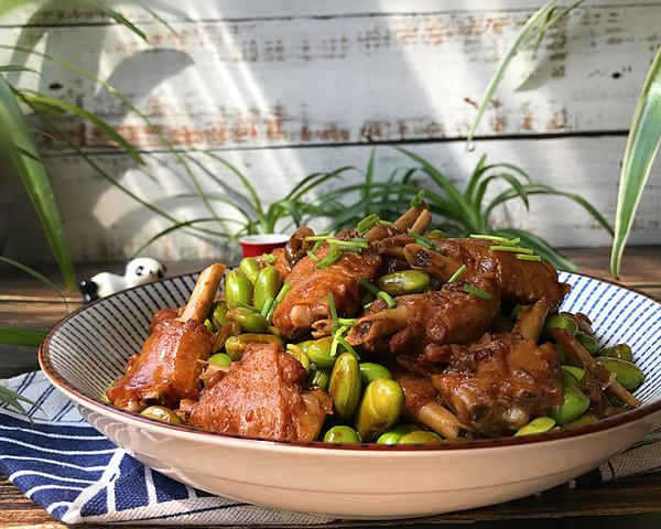 毛豆燒鴨翅的做法-家常味燒菜譜-易網健康養生網 毛豆燒鴨翅的做法-家常味燒菜譜