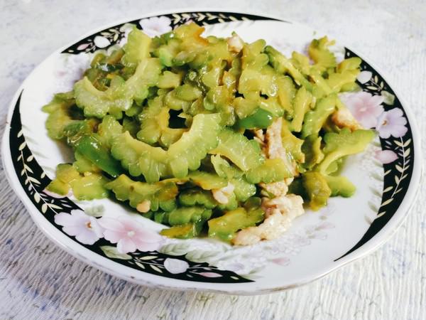 苦瓜炒肉的做法-咸鮮味炒菜譜