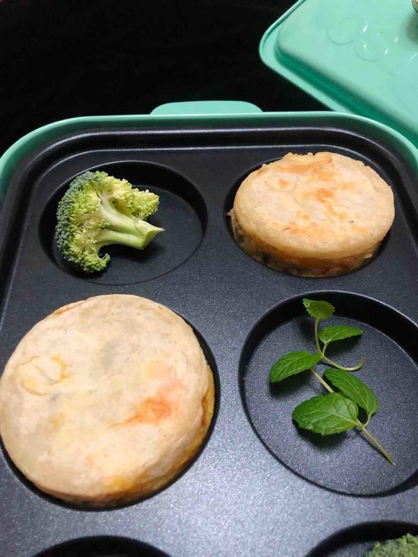 蝦仁雞蛋堡的做法-咸鮮味煎菜譜