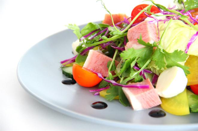 黑醋鴨胸色拉的做法-咸鮮味拌菜譜