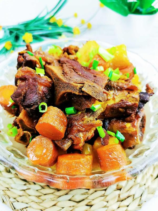 紅燒豬大骨的做法-咸鮮味燒菜譜