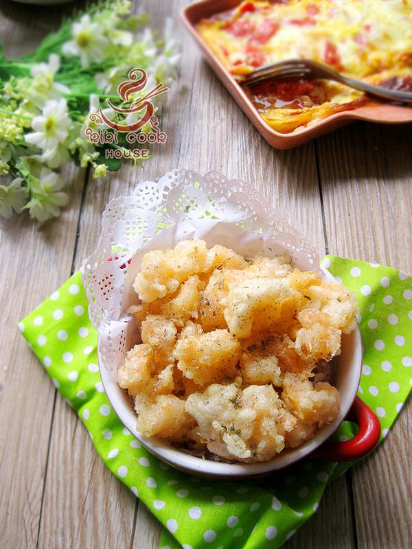 椒鹽蝦仁的做法-咸鮮味炸菜譜