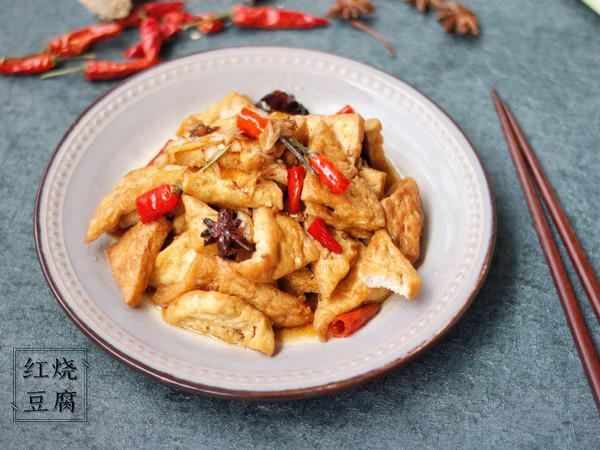 紅燒三角豆腐的做法-家常味炒菜譜