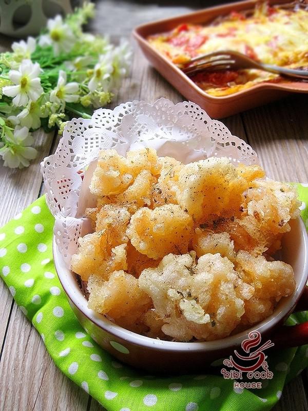 椒鹽蝦仁的做法-咸鮮味炸菜譜