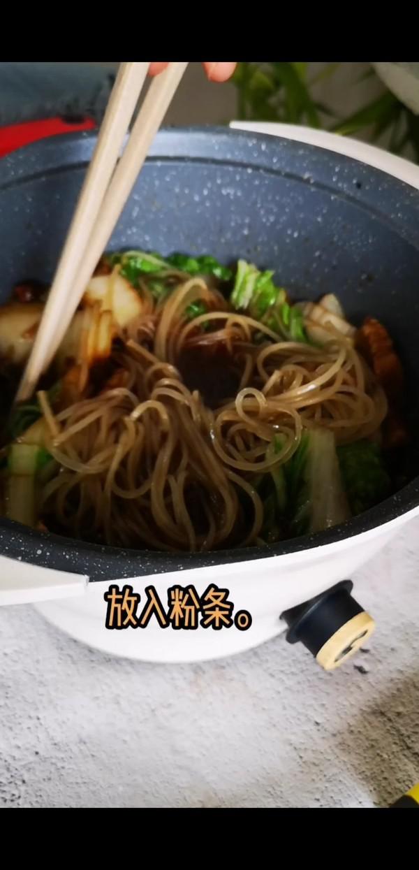 豬肉白菜燉粉條的做法-咸鮮味燉菜譜