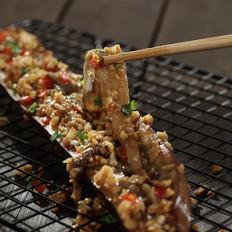 蒜香茄子，宵夜中的王者！的做法-香辣味烤菜譜