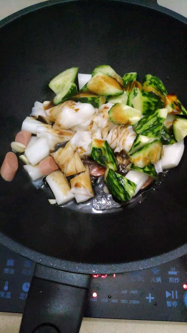 青瓜味豬腸粉的做法-家常味煮菜譜