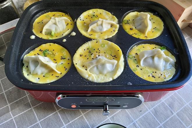 蛋抱煎餃的做法-家常味煎菜譜