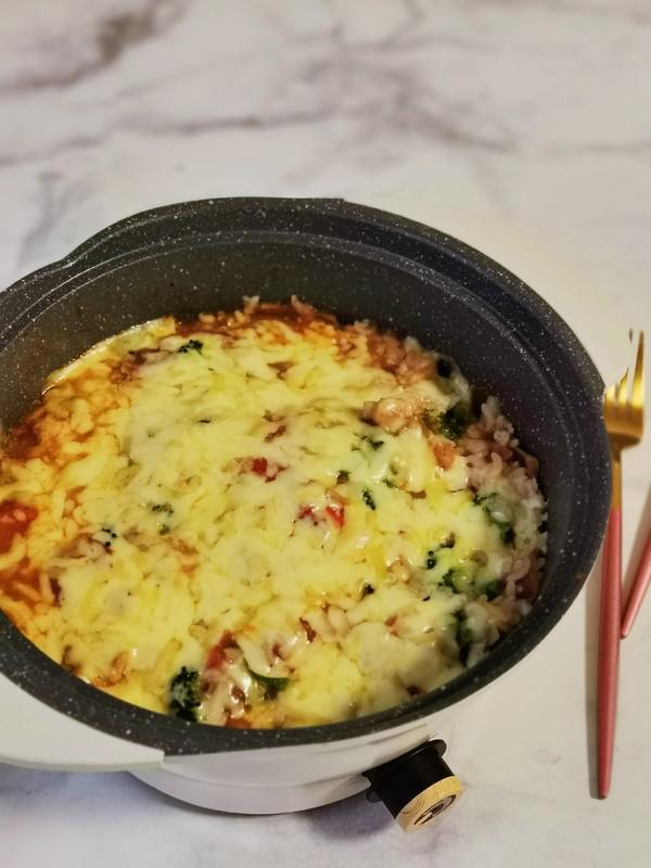 什錦雞肉芝士焗飯的做法-咸鮮味焗菜譜