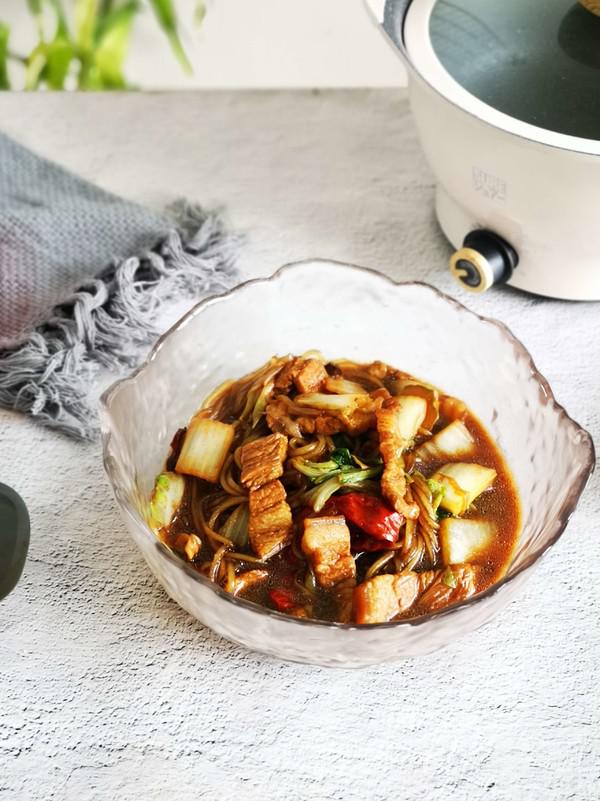 豬肉白菜燉粉條的做法-咸鮮味燉菜譜