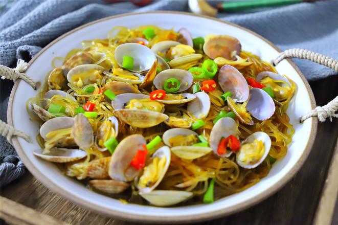 花蛤粉絲煲的做法-咸鮮味煮菜譜-易網健康養生網 花蛤粉絲煲的做法-咸鮮味煮菜譜