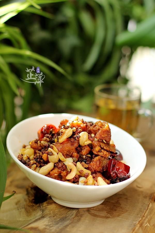 干煸腰果雞翅塊的做法-麻辣味炸菜譜