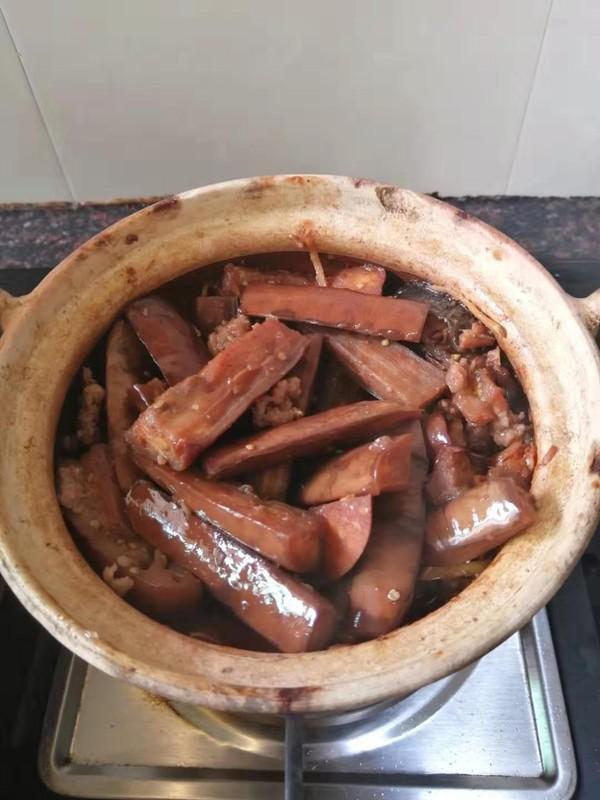 魚香茄子煲的做法-家常味煲菜譜