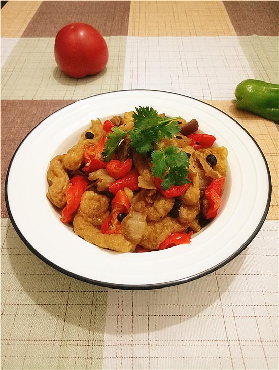 家鄉豆腐的做法-咸鮮味炒菜譜