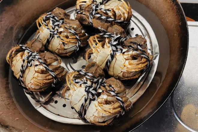 清蒸大閘蟹的做法-家常味蒸菜譜