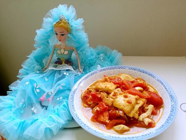 番茄燒豆腐的做法-家常味燒菜譜