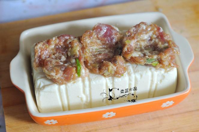 肉蛋蒸豆腐的做法-家常味蒸菜譜
