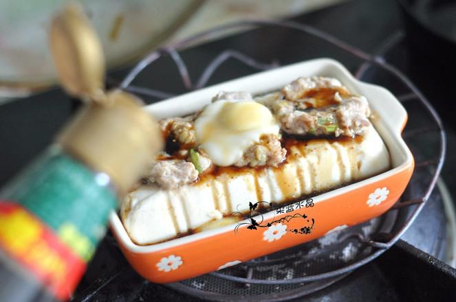 肉蛋蒸豆腐的做法-家常味蒸菜譜