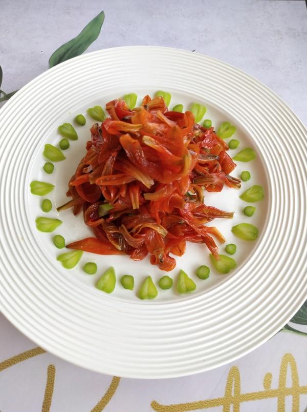 涼拌百合花的做法-酸甜味拌菜譜