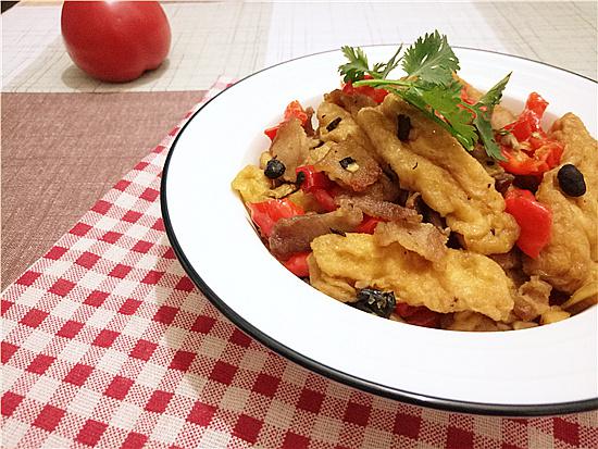 家鄉豆腐的做法-咸鮮味炒菜譜