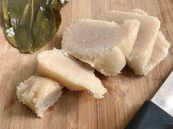 黃金粽子片的做法-家常味煎菜譜