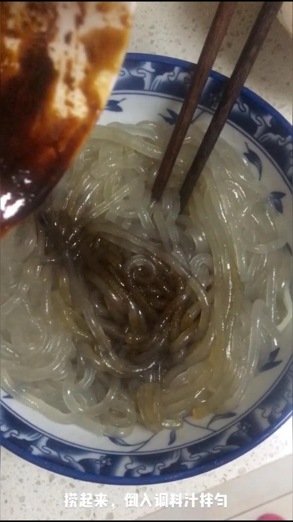 三鮮粉條的做法-咸鮮味炒菜譜