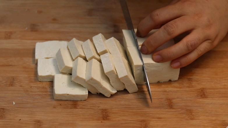 香菇蝦皮燜豆腐的做法-家常味炒菜譜