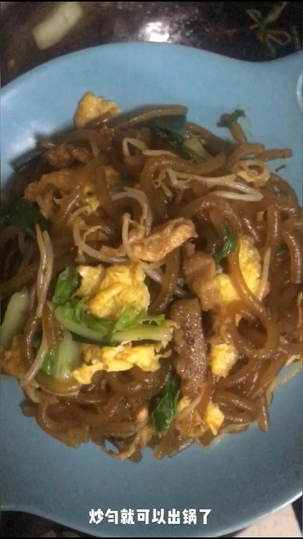 三鮮粉條的做法-咸鮮味炒菜譜