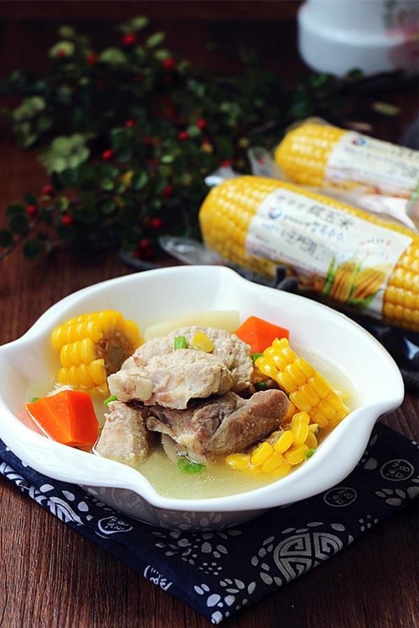 玉米荸薺排骨湯的做法-咸鮮味煲菜譜