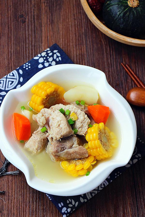 玉米荸薺排骨湯的做法-咸鮮味煲菜譜