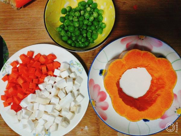 雞丁南瓜盅的做法-其它口味蒸菜譜-易網健康養生網 雞丁南瓜盅的做法-其它口味蒸菜譜