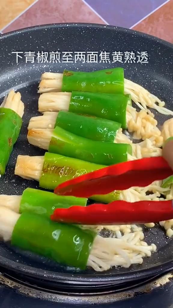 燒烤味尖椒金針菇的做法-咸鮮味烤菜譜-易網健康養生網 燒烤味尖椒金針菇的做法-咸鮮味烤菜譜