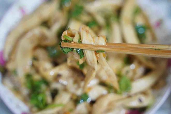 涼拌杏鮑菇的做法-香辣味拌菜譜