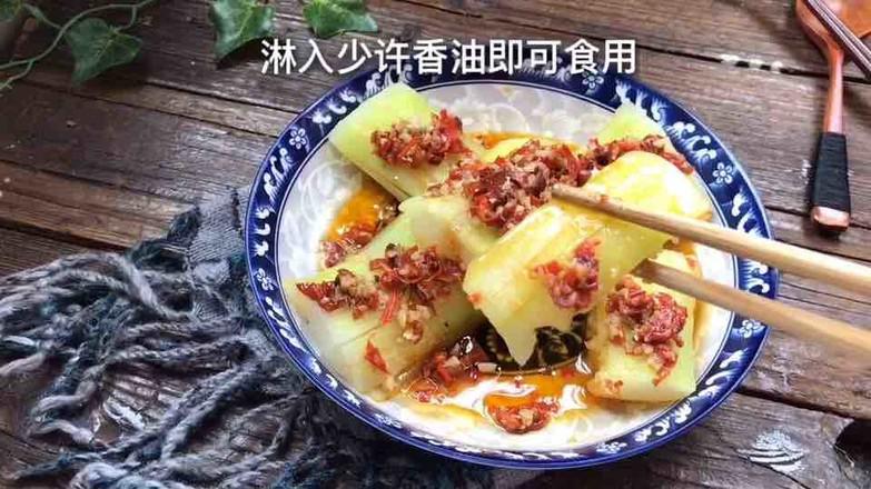 蒜蓉辣椒醬蒸冬瓜的做法-香辣味蒸菜譜