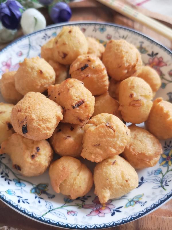 豆渣丸子的做法-咸鮮味炸菜譜