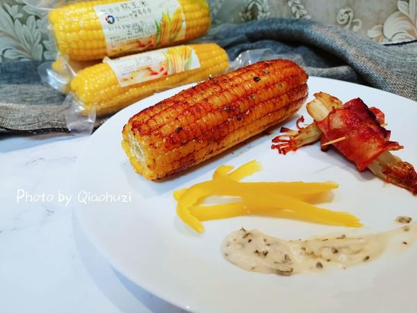 香烤玉米的做法-咸鮮味烤菜譜