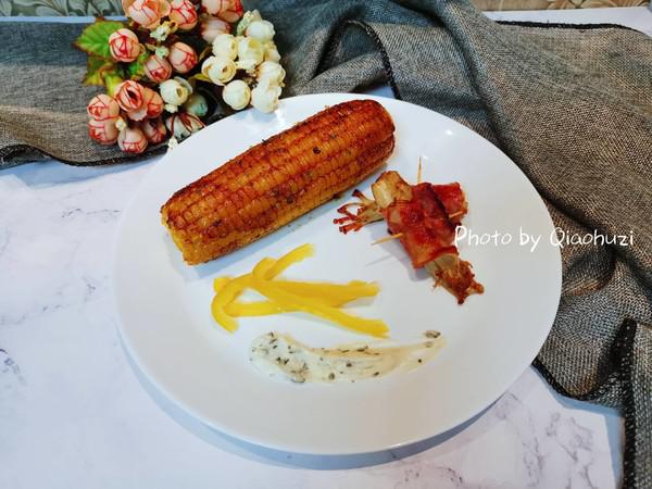 香烤玉米的做法-咸鮮味烤菜譜