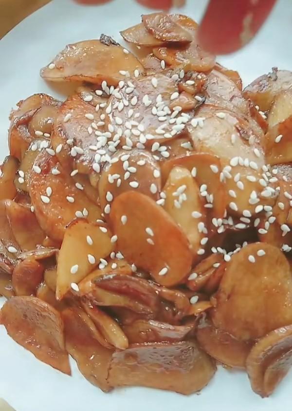 干煸杏鮑菇的做法-家常味干煸菜譜