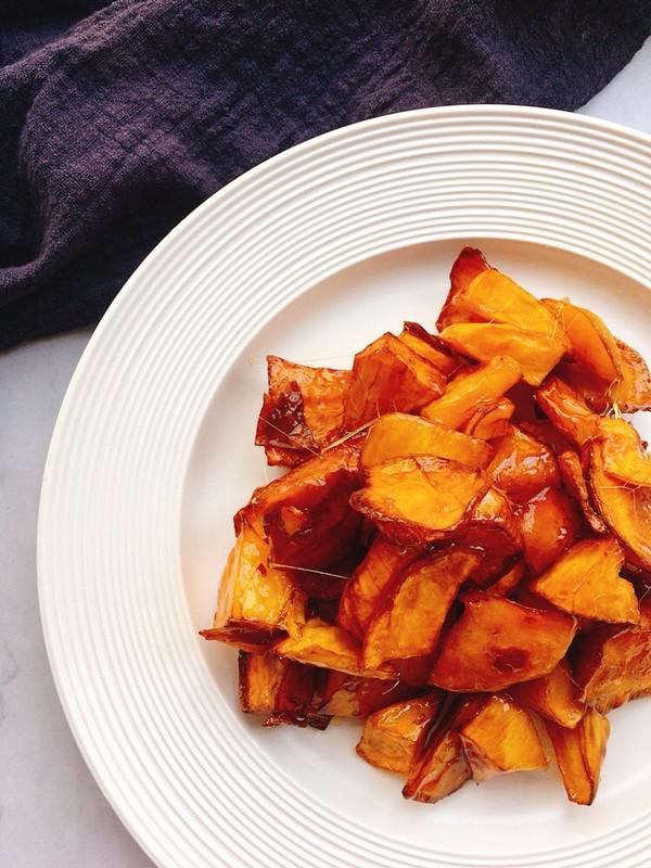 拔絲地瓜的做法-甜味炸菜譜
