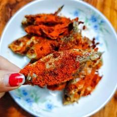 香酥鯽魚仔的做法-香辣味炸菜譜